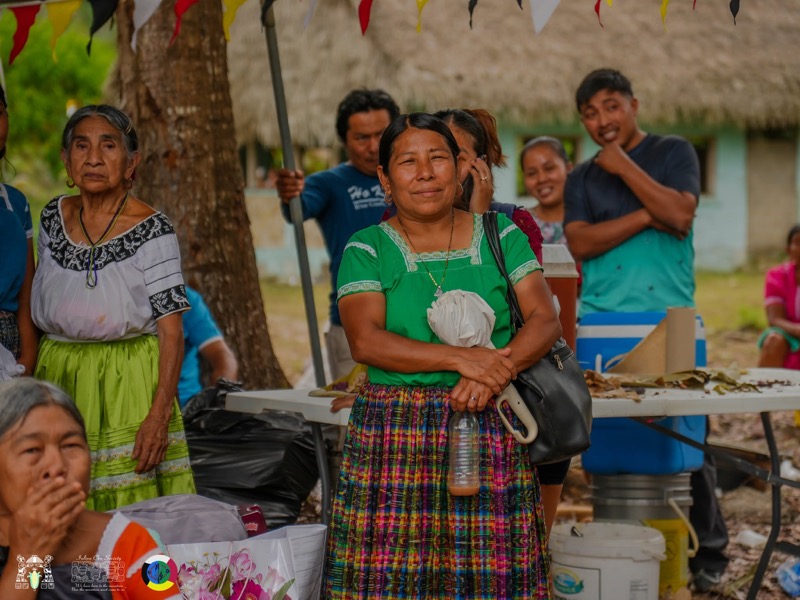 Maya Women of San Lucas and Corazon Receive Copal Seedlings to Begin Regeneration of Copal Groves